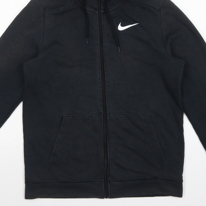 Nike Men’s Black S Dri-FIT Full Zip Hooded Fleece Hoodie