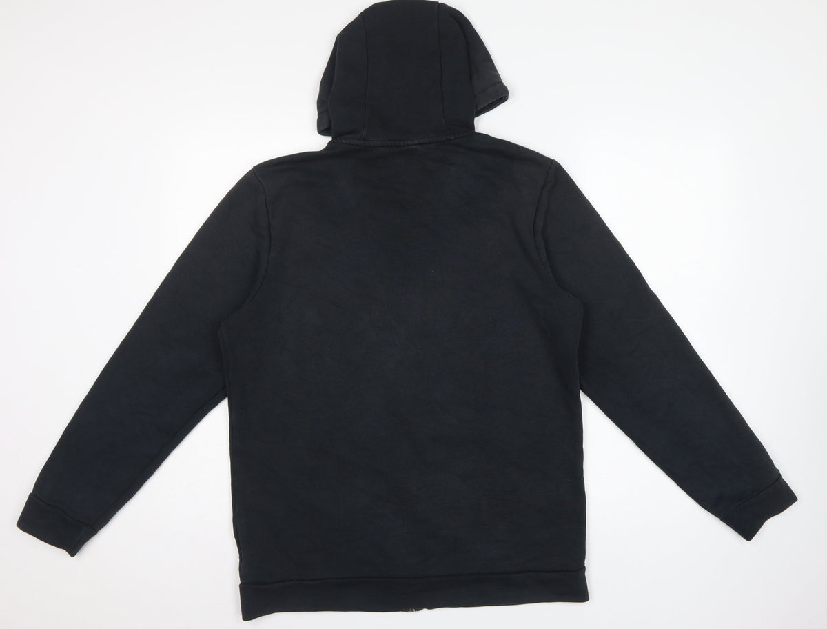 Nike Men’s Black S Dri-FIT Full Zip Hooded Fleece Hoodie