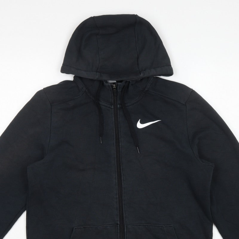 Nike Men’s Black S Dri-FIT Full Zip Hooded Fleece Hoodie