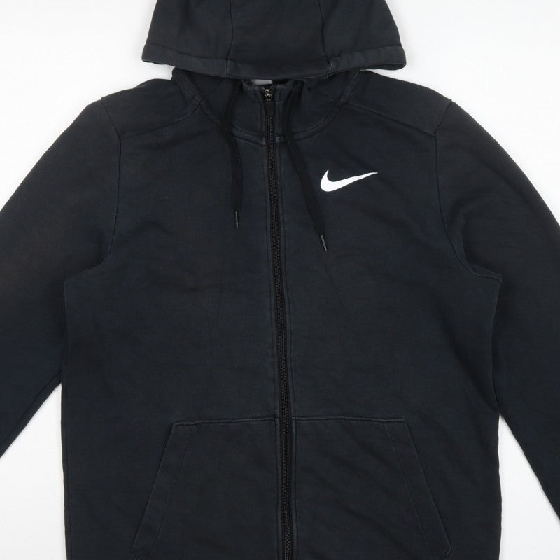 Nike Men’s Black S Dri-FIT Full Zip Hooded Fleece Hoodie