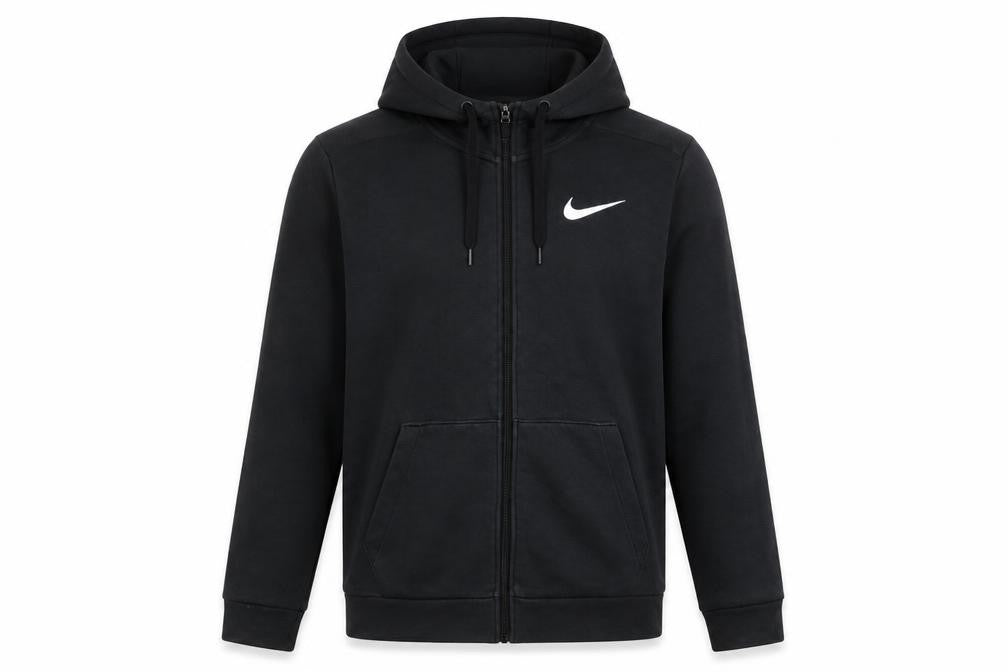 Nike Men’s Black S Dri-FIT Full Zip Hooded Fleece Hoodie