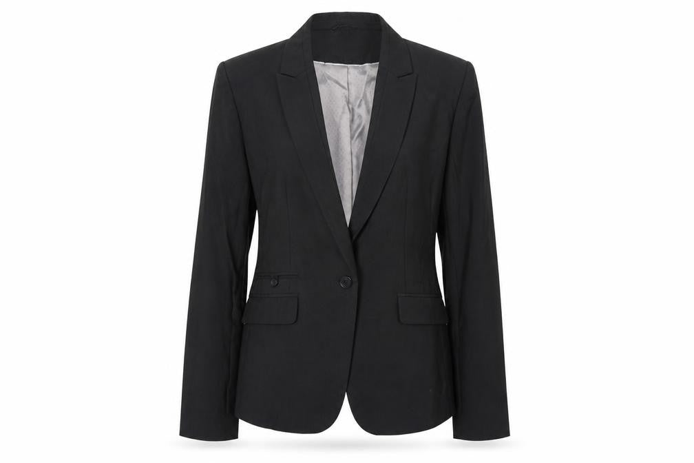 Next Women’s Black Size 12R Tailored Single-Breasted Blazer Jacket