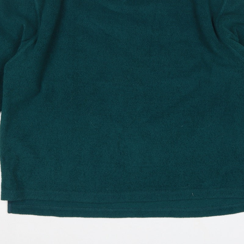 Giorgio Fellini Women Green M Fleece Pullover Sweatshirt Long Sleeve
