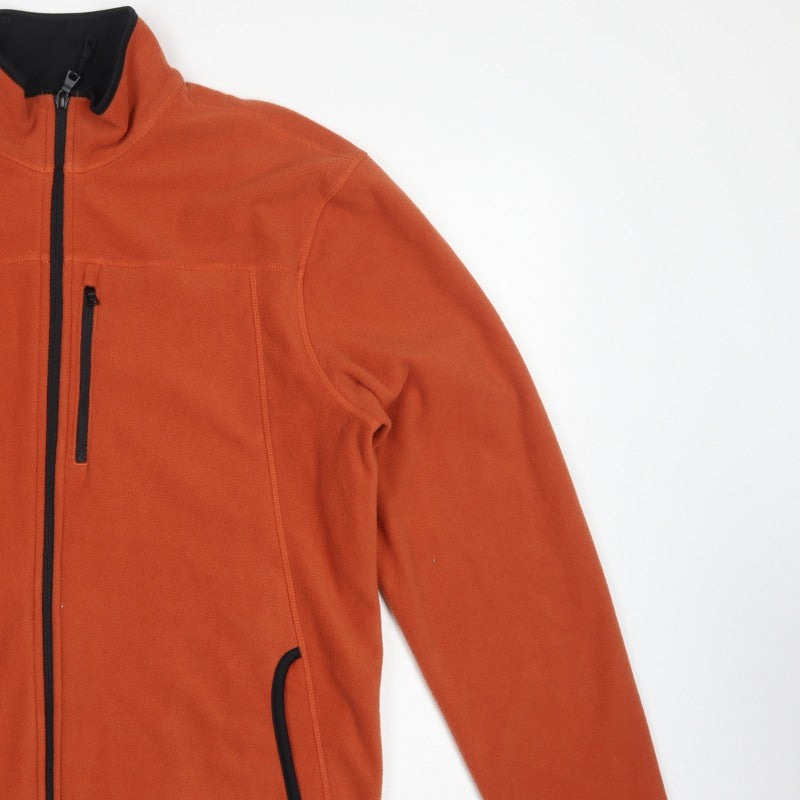 Marks and Spencer Men's Orange L Fleece Full Zip Basic Jacket