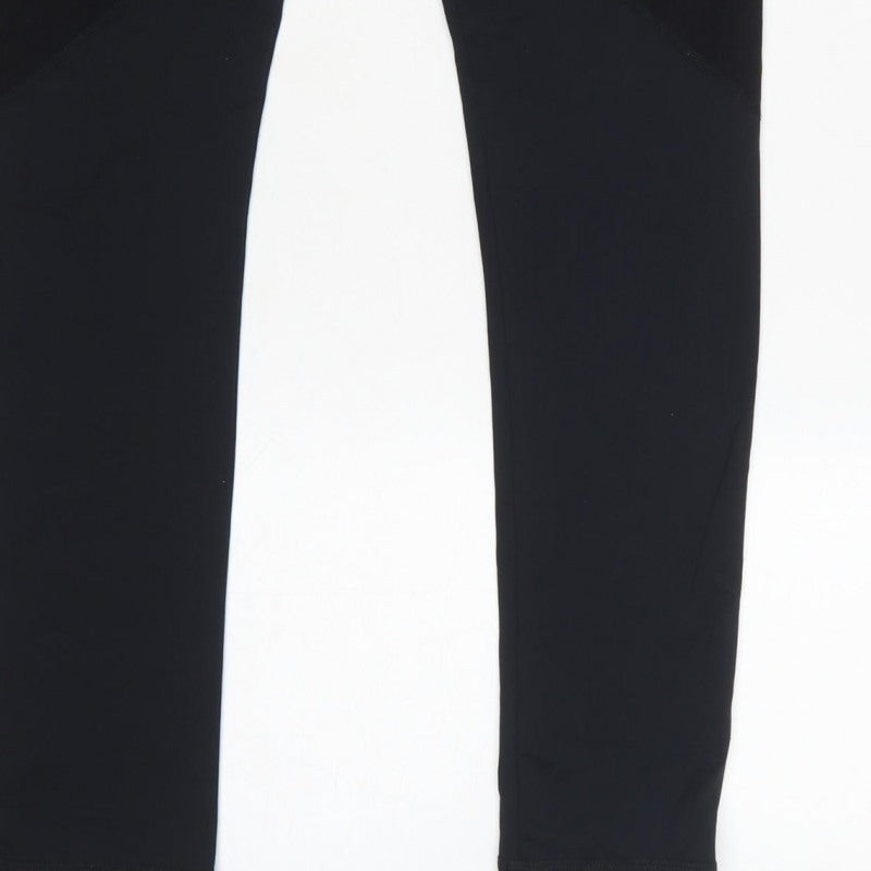 Varley Women Black L Leggings Stretch Activewear Gym Yoga Pockets