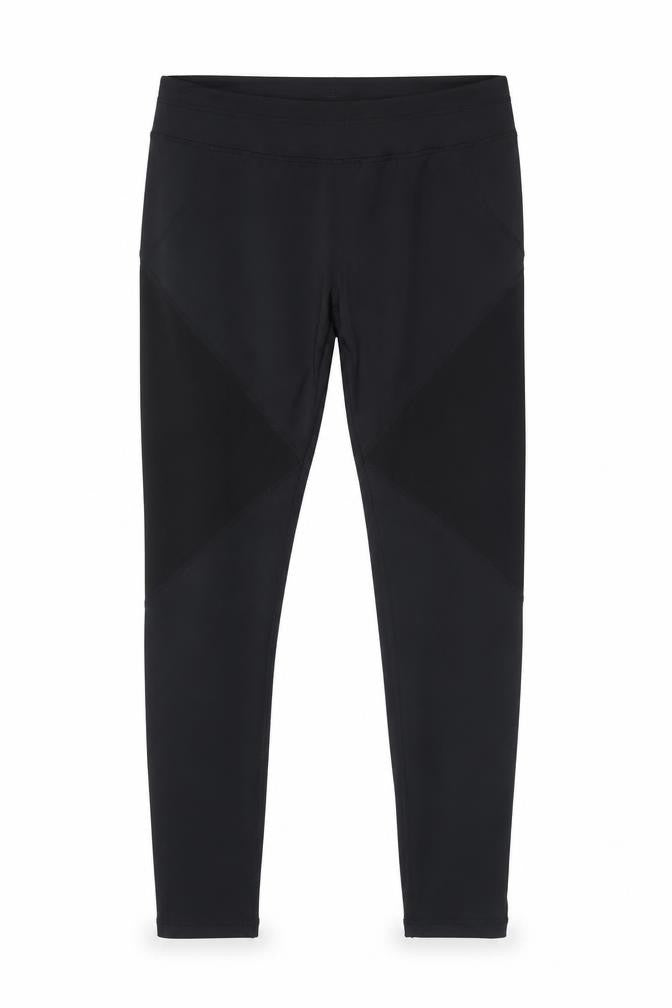 Varley Women Black L Leggings Stretch Activewear Gym Yoga Pockets