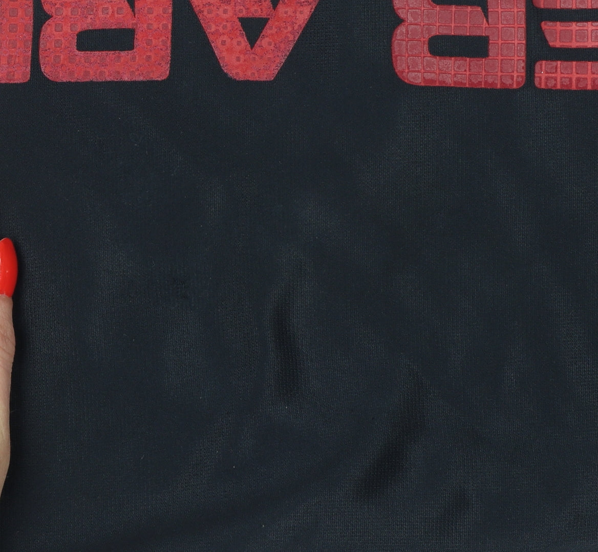 Under Armour Boys Black Red 14-15 Years ColdGear Jogger Sweatpants