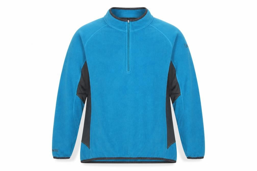 TOG24 Women’s Blue Fleece 1/4 Zip High Neck Sweatshirt UK 16