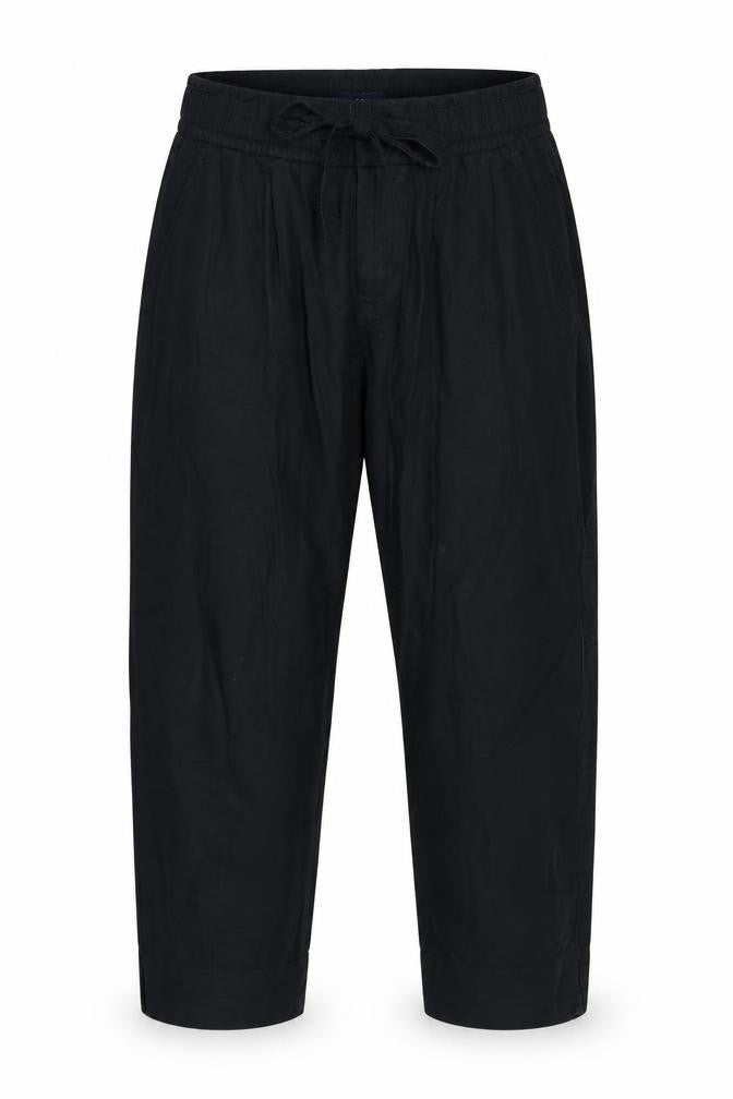 Gap Women Black UK 10 Paperbag Drawstring Tapered Jogger Trousers