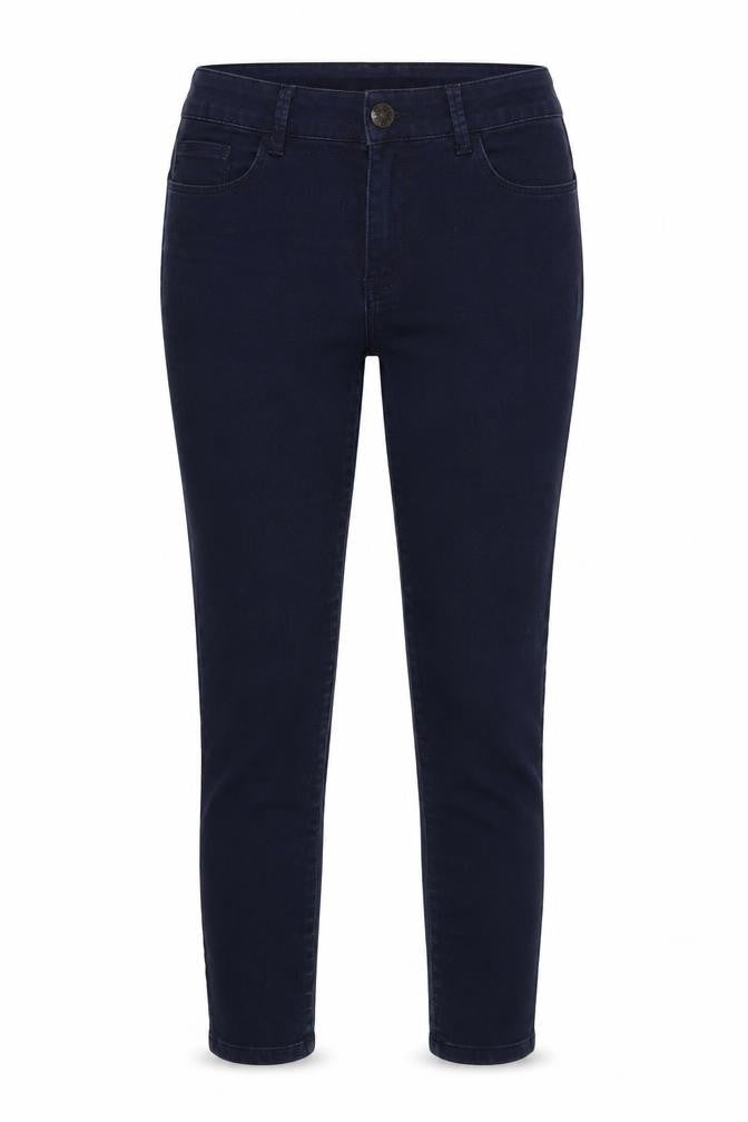 Marks & Spencer Women Blue UK 10 Cropped Jegging Stretch Jeans