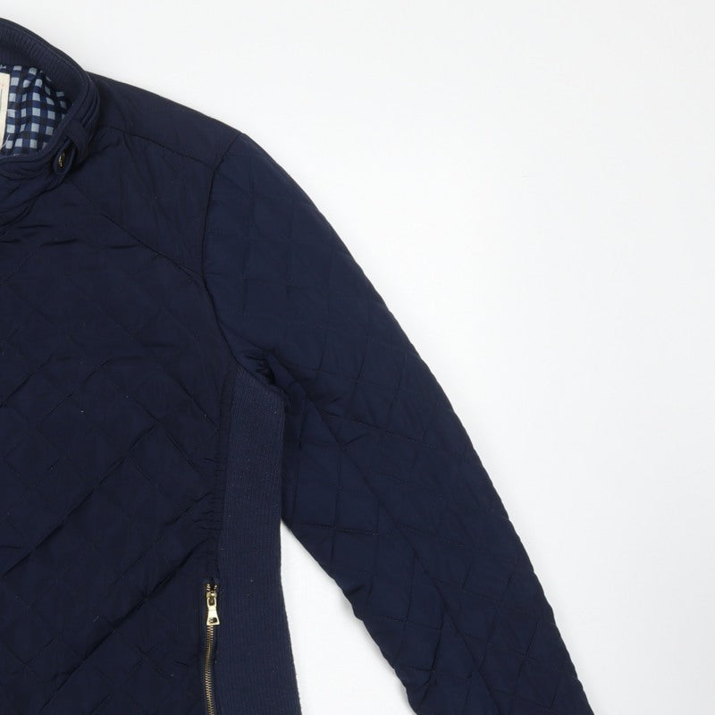 Beacan Cove Women’s Blue M Quilted Padded Zip Jacket