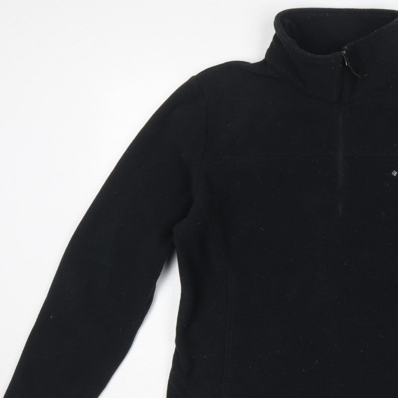 Columbia Men's Black XL 1/4 Zip Fleece Pullover Sweatshirt