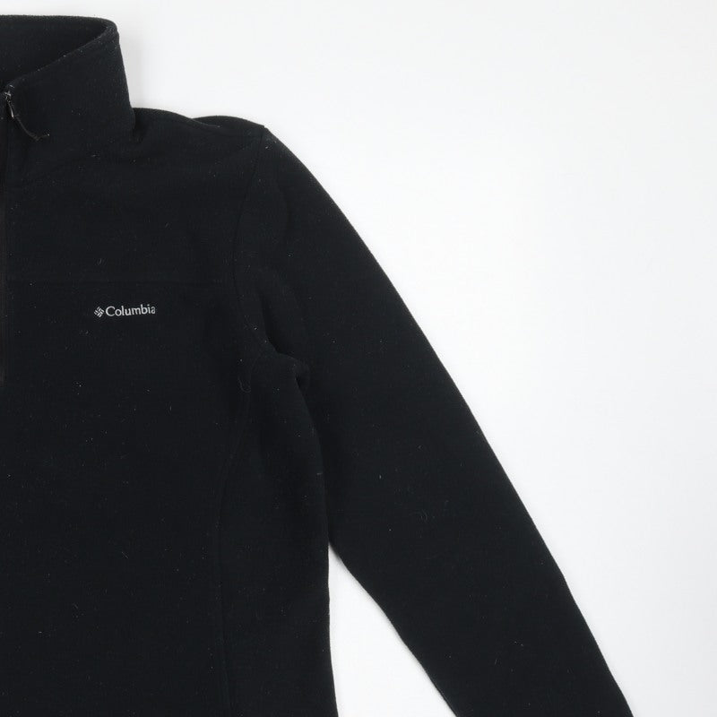 Columbia Men's Black XL 1/4 Zip Fleece Pullover Sweatshirt