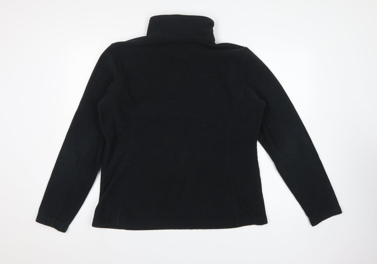 Columbia Men's Black XL 1/4 Zip Fleece Pullover Sweatshirt