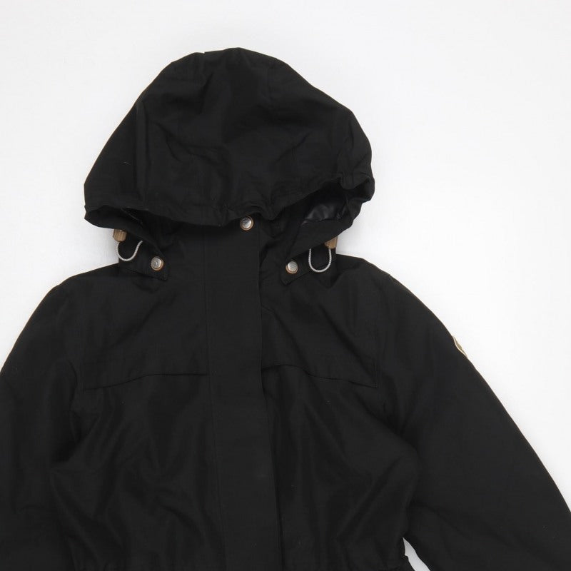 Trespass Women Black XS Waterproof Hooded Long Parka Coat