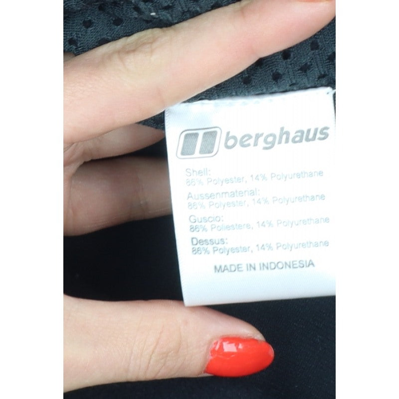 Berghaus Men’s Black Small Softshell Full Zip Outdoor Jacket