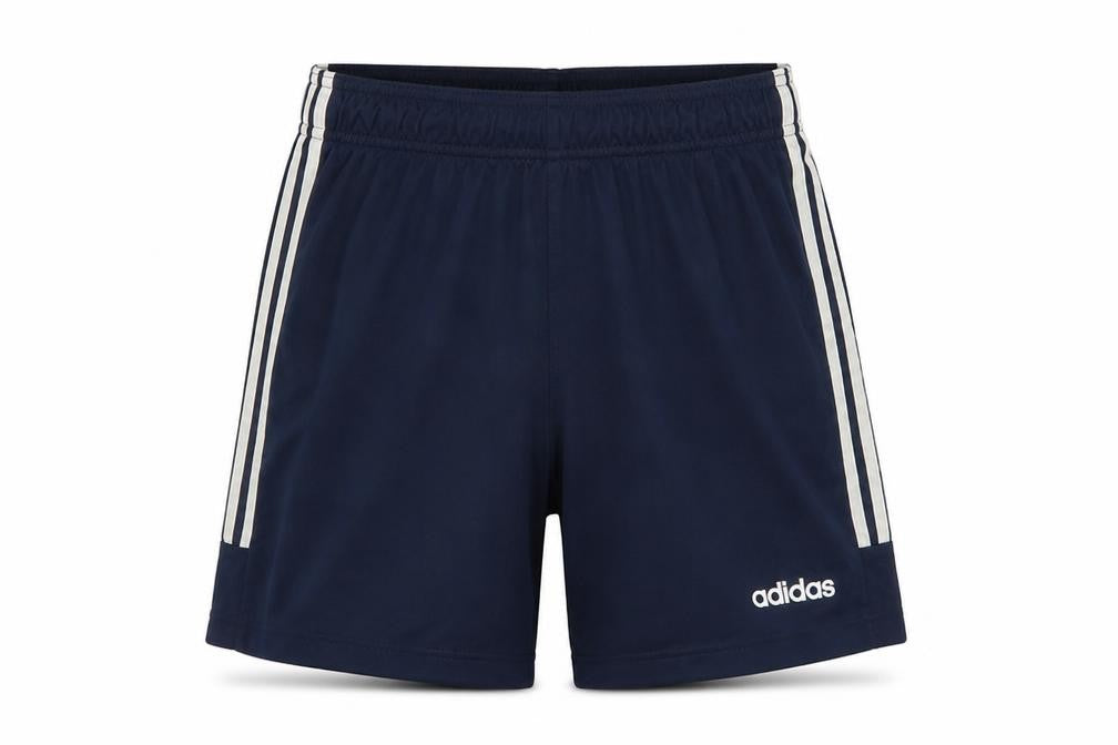 Adidas Men’s Blue S Athletic Striped Football Training Shorts