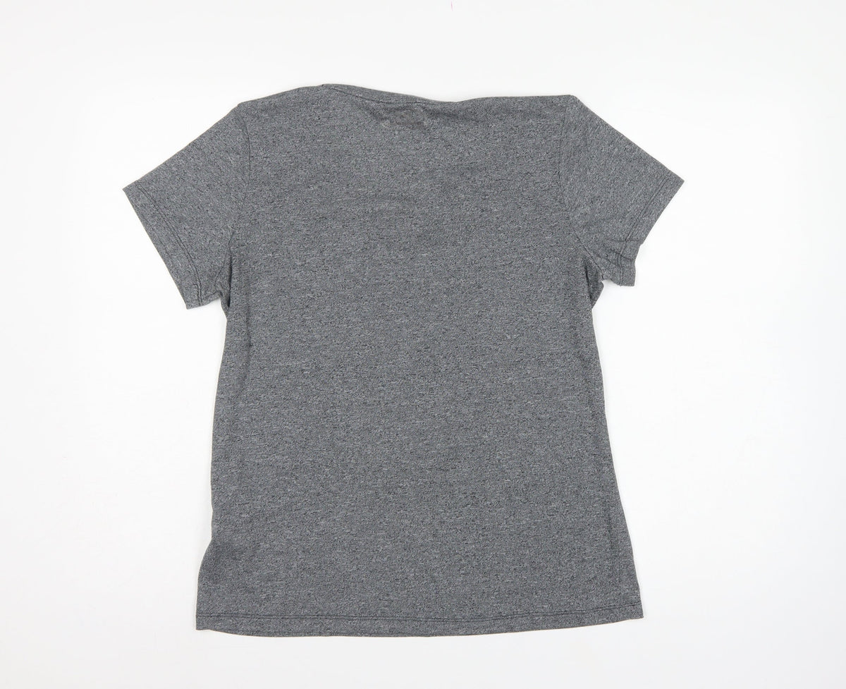 Under Armour Men’s Grey M HeatGear V-Neck Short Sleeve T-Shirt