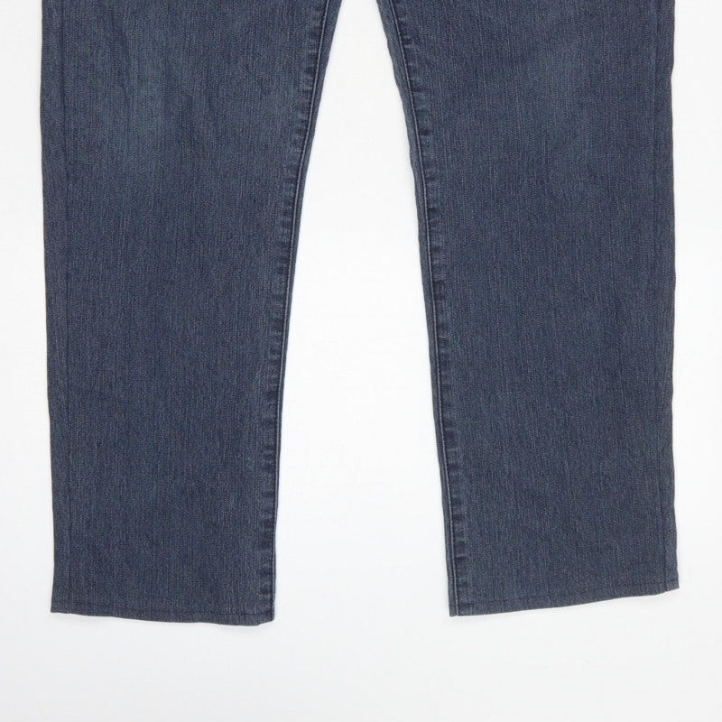 Sunbird Women's Blue Size 37 Straight 100% Cotton Denim Jeans