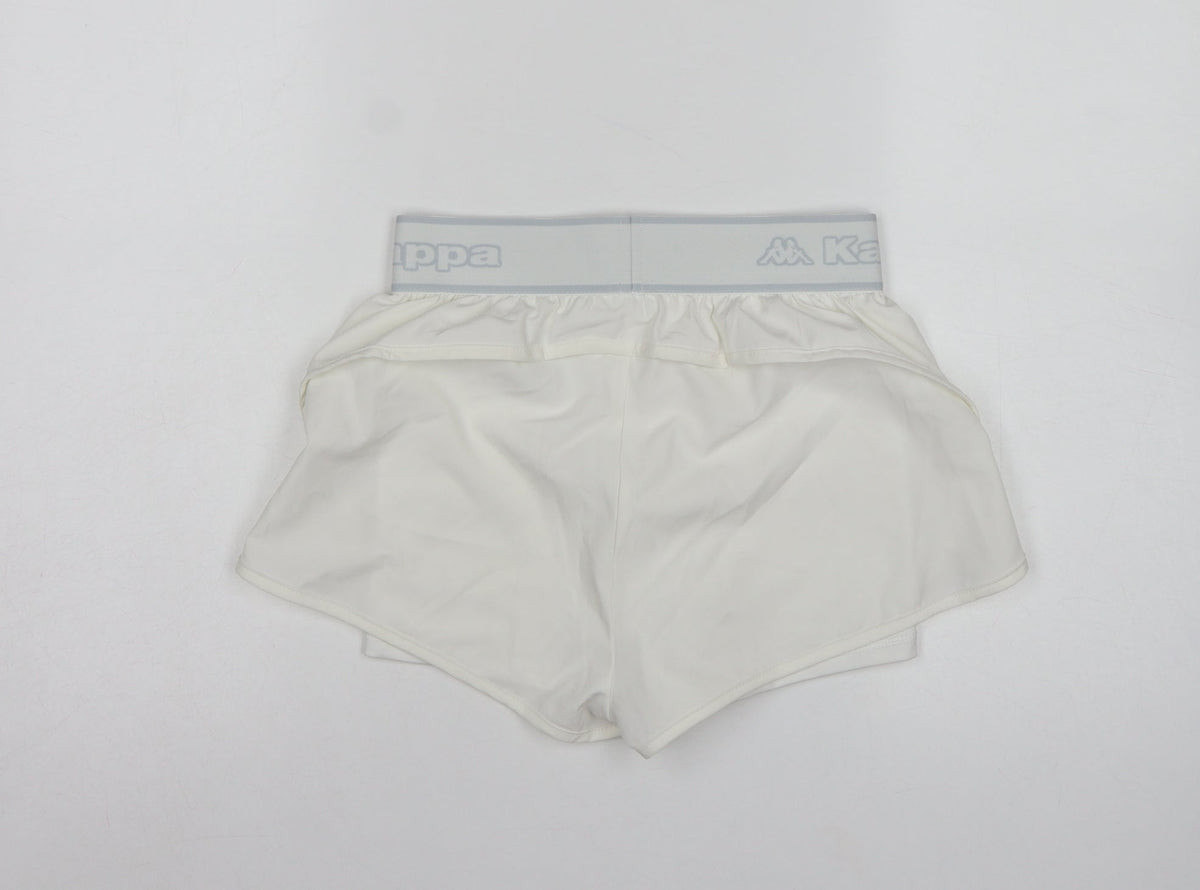 Kappa x Primark Women’s White XS Athletic Running Gym Shorts