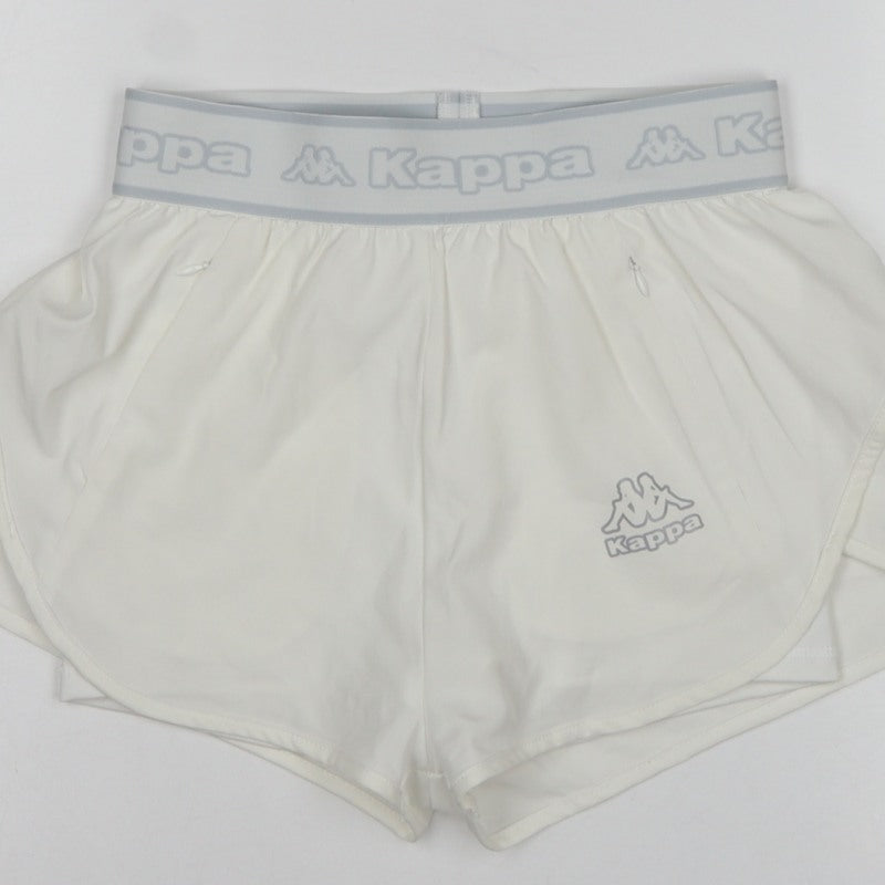 Kappa x Primark Women’s White XS Athletic Running Gym Shorts