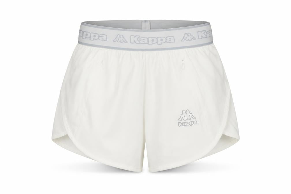 Kappa x Primark Women’s White XS Athletic Running Gym Shorts