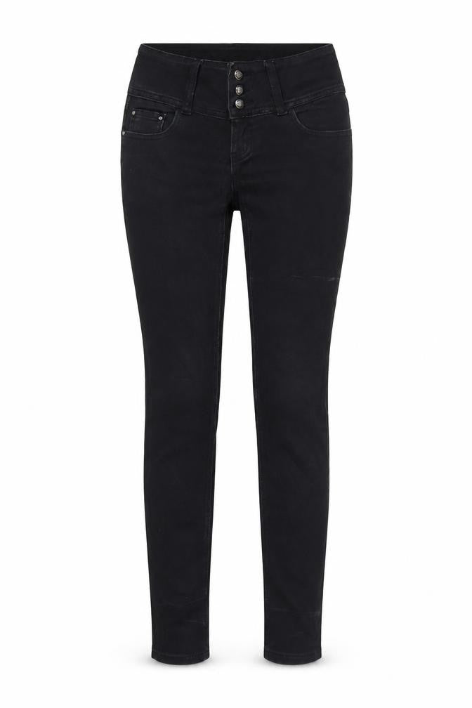 SEYOO Women’s Black UK 8 High Rise Skinny Stretch Jeans