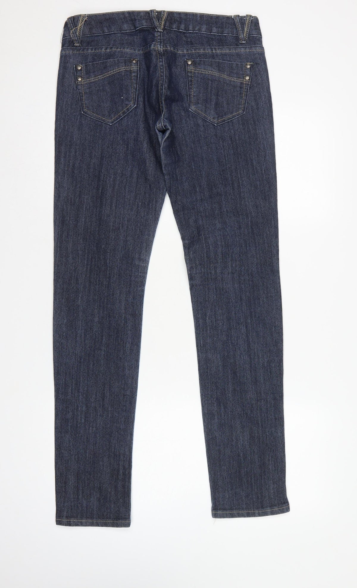 Poetry Women’s Blue Skinny Stretch Jeans UK 14 Dark Wash