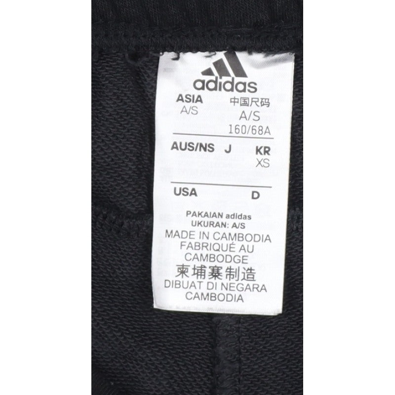 adidas Women’s Black Stripe Jogger Trousers UK 8 Cotton Blend