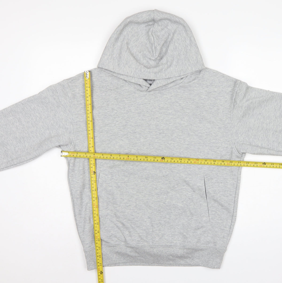 Uniqlo C Women’s Grey Size S Pullover Hoodie Cotton Blend Pockets