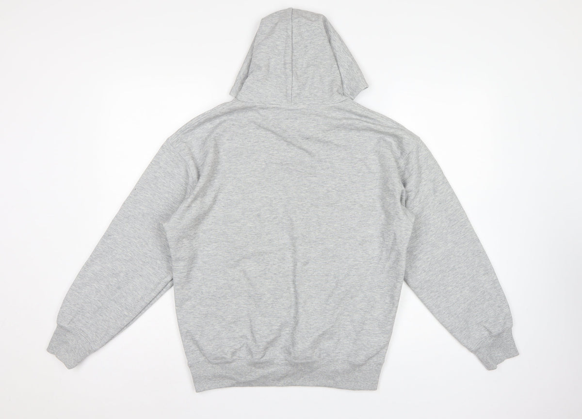 Uniqlo C Women’s Grey Size S Pullover Hoodie Cotton Blend Pockets