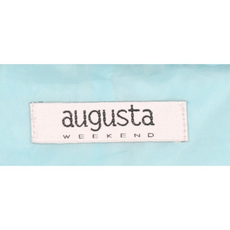 Augusta Weekend Women’s Blue Size 12 Zip Front Lightweight Waistcoat