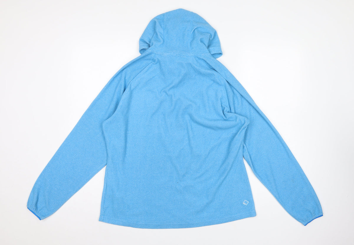 Regatta Women’s Blue UK 16 Hooded Pullover Tunic Zip Pocket
