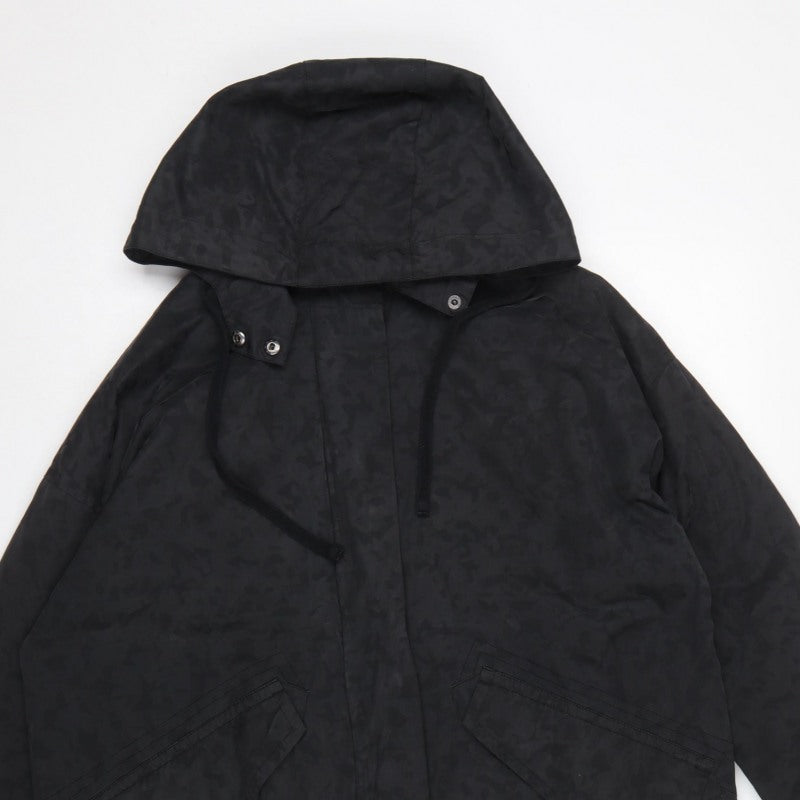 Kin by John Lewis Women’s Black UK 8 Hooded Long Parka Coat