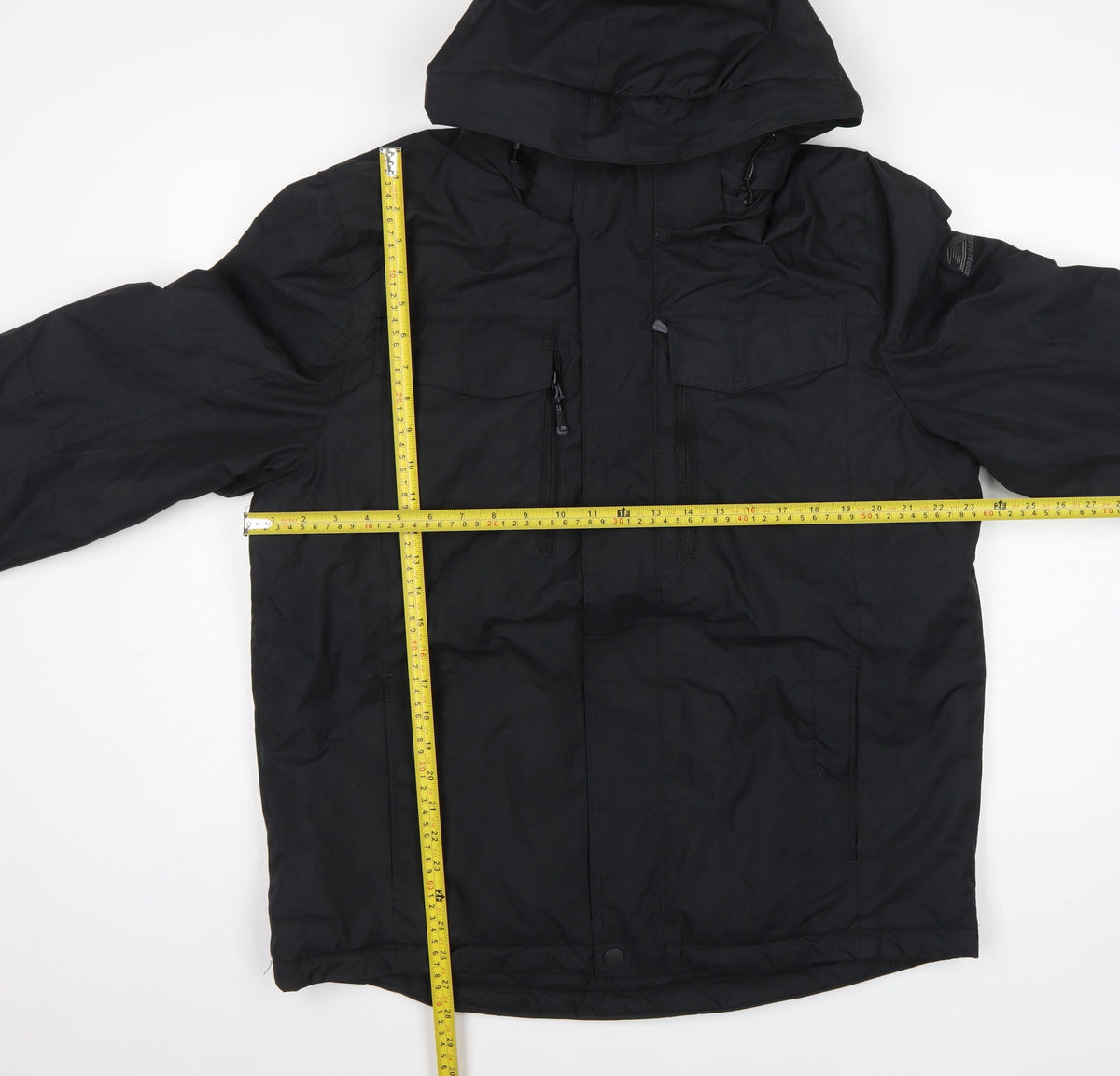 Zeroxposur Men's Black L Hooded Insulated Parka Jacket