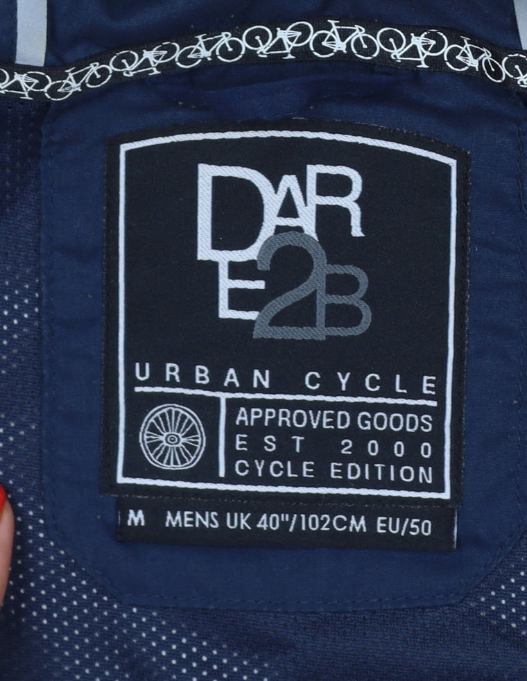 Dare 2b Men's Brown M Hooded Windbreaker Cycling Jacket 40in