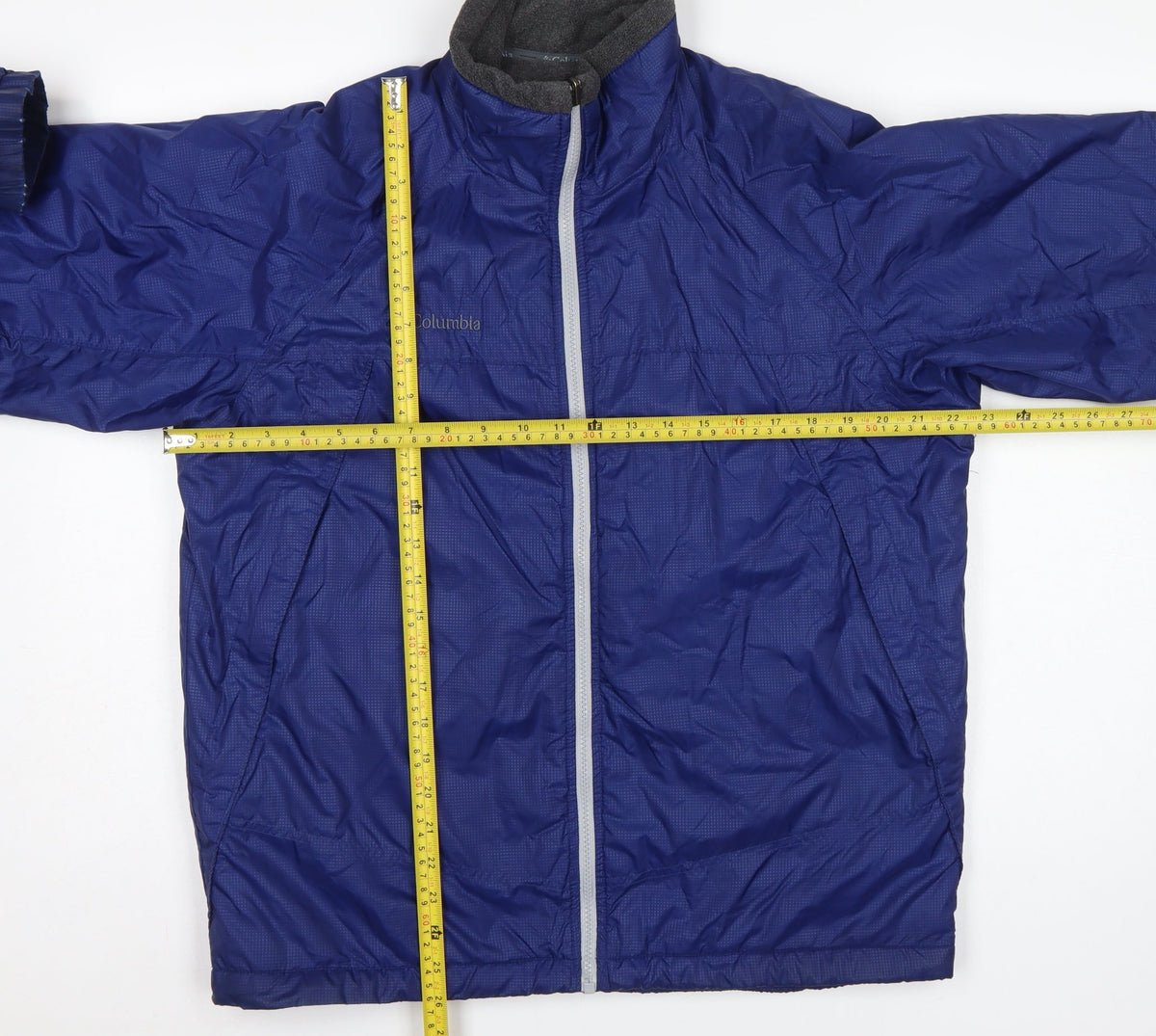 Columbia Men’s Blue M Interchange Insulated Full Zip Jacket