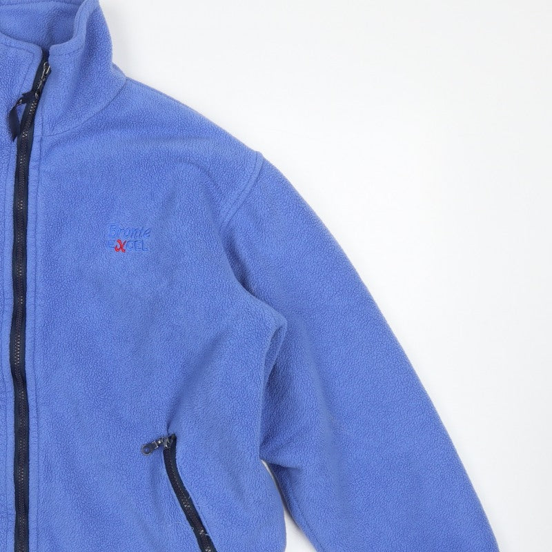 Bronte Men’s Blue M Fleece Full Zip Outdoor Jacket Made in England