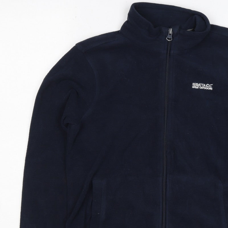 Regatta Boys Blue 11-12 Years Fleece Full Zip Outdoor Jacket