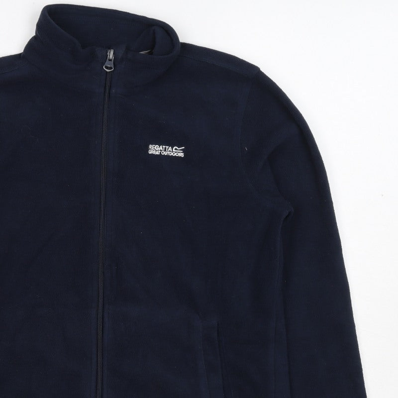 Regatta Boys Blue 11-12 Years Fleece Full Zip Outdoor Jacket