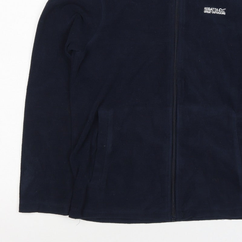 Regatta Boys Blue 11-12 Years Fleece Full Zip Outdoor Jacket