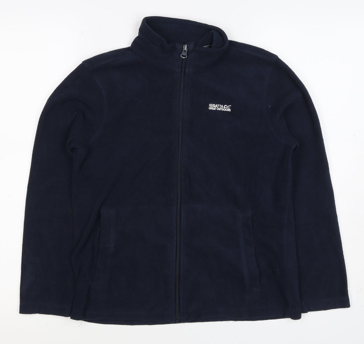 Regatta Boys Blue 11-12 Years Fleece Full Zip Outdoor Jacket