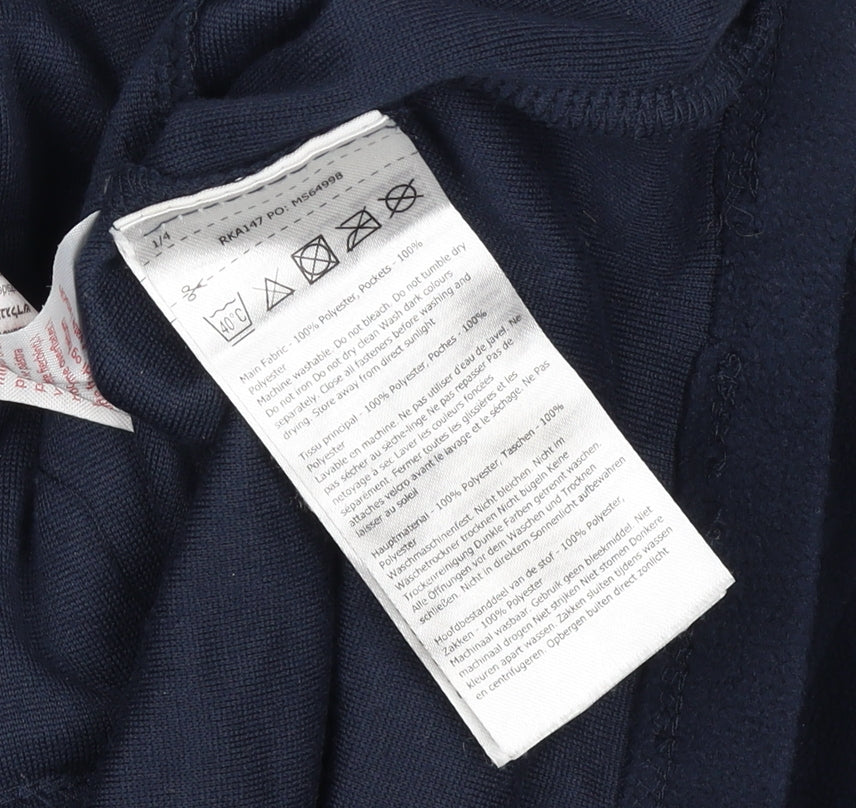 Regatta Boys Blue 11-12 Years Fleece Full Zip Outdoor Jacket