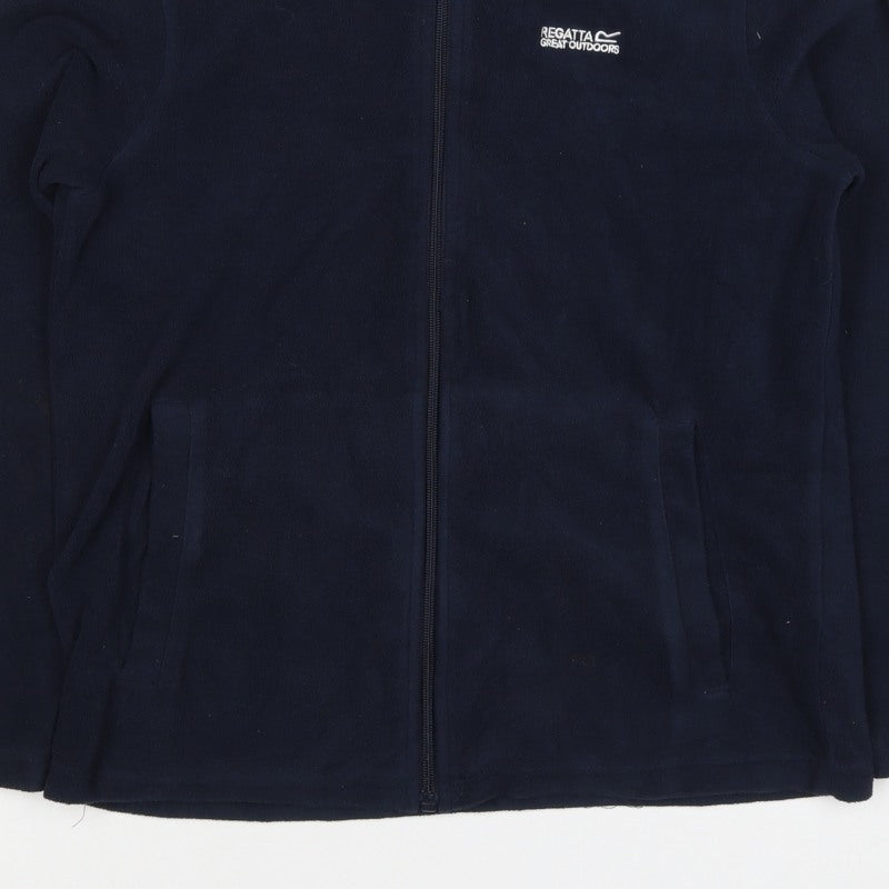 Regatta Boys Blue 11-12 Years Fleece Full Zip Outdoor Jacket