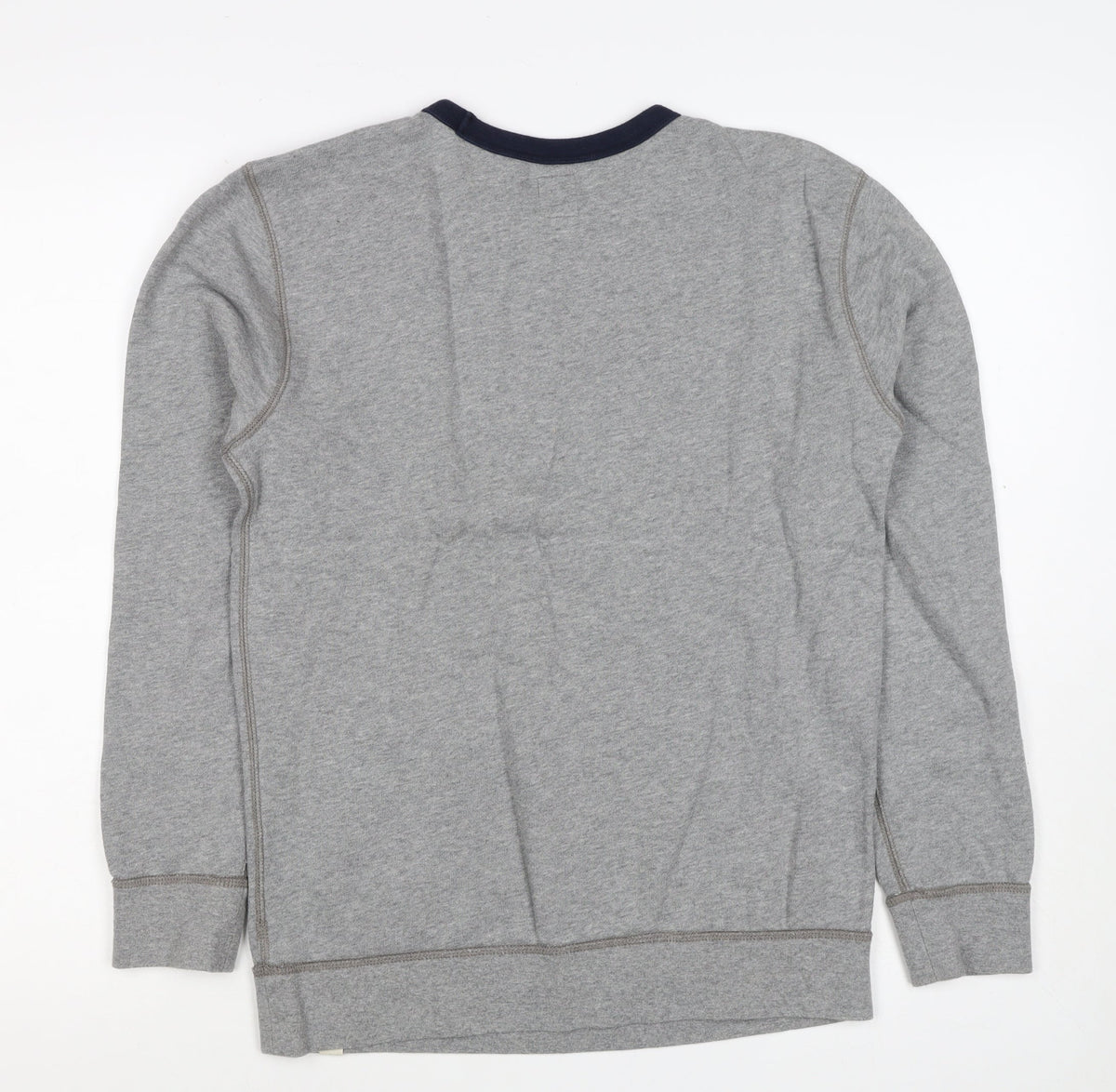 Gap Kids Boys Grey Logo Sweatshirt 14-15 Years Pullover Pockets
