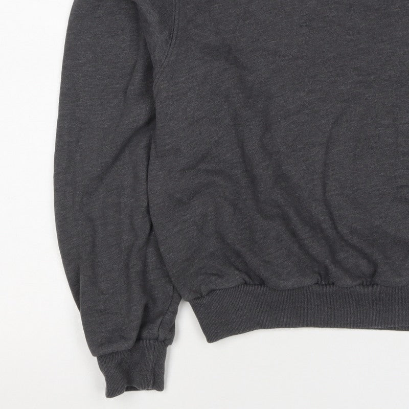 Hollister Women’s Grey XXS Pullover Crew Neck Sweatshirt