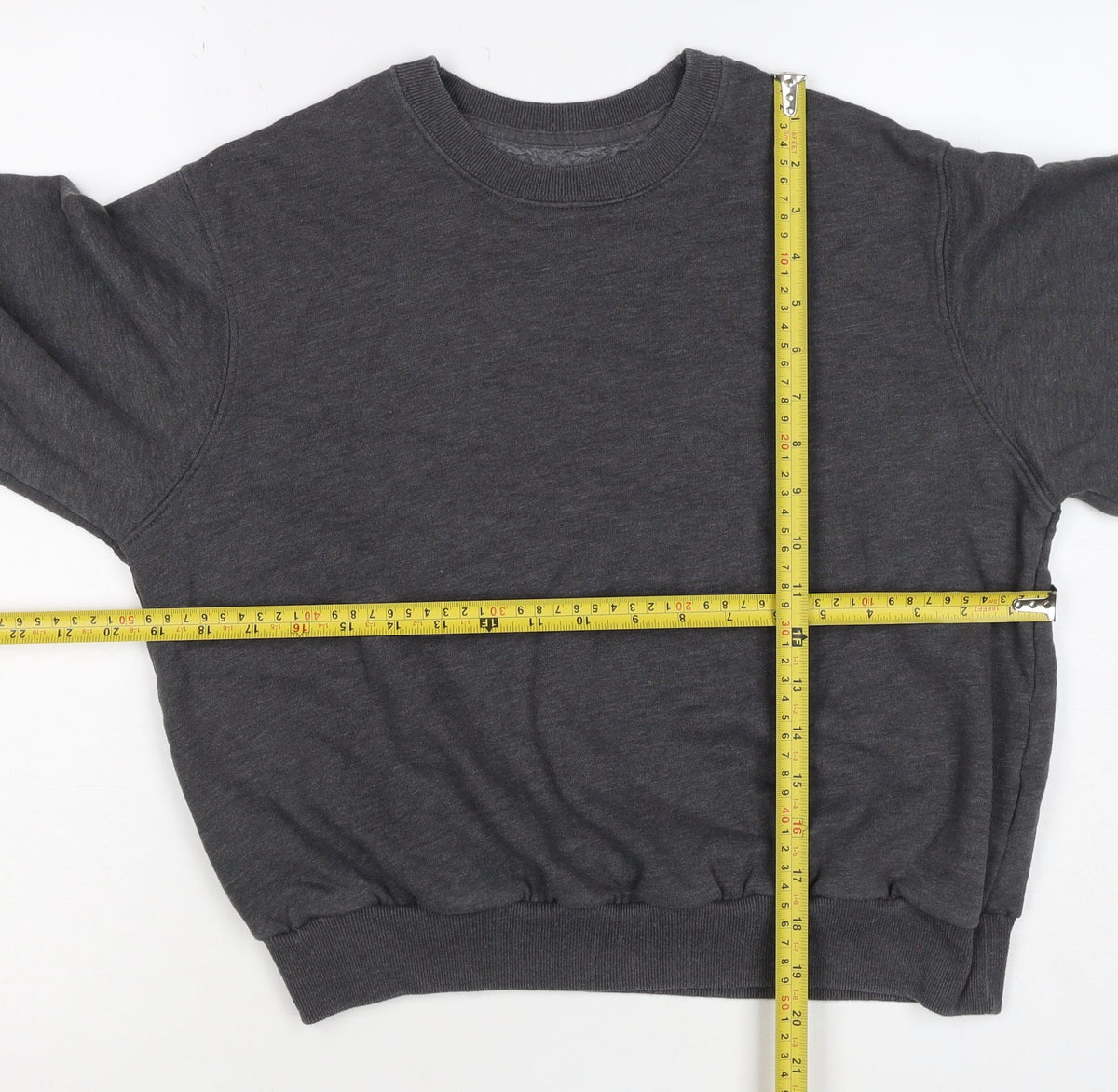 Hollister Women’s Grey XXS Pullover Crew Neck Sweatshirt