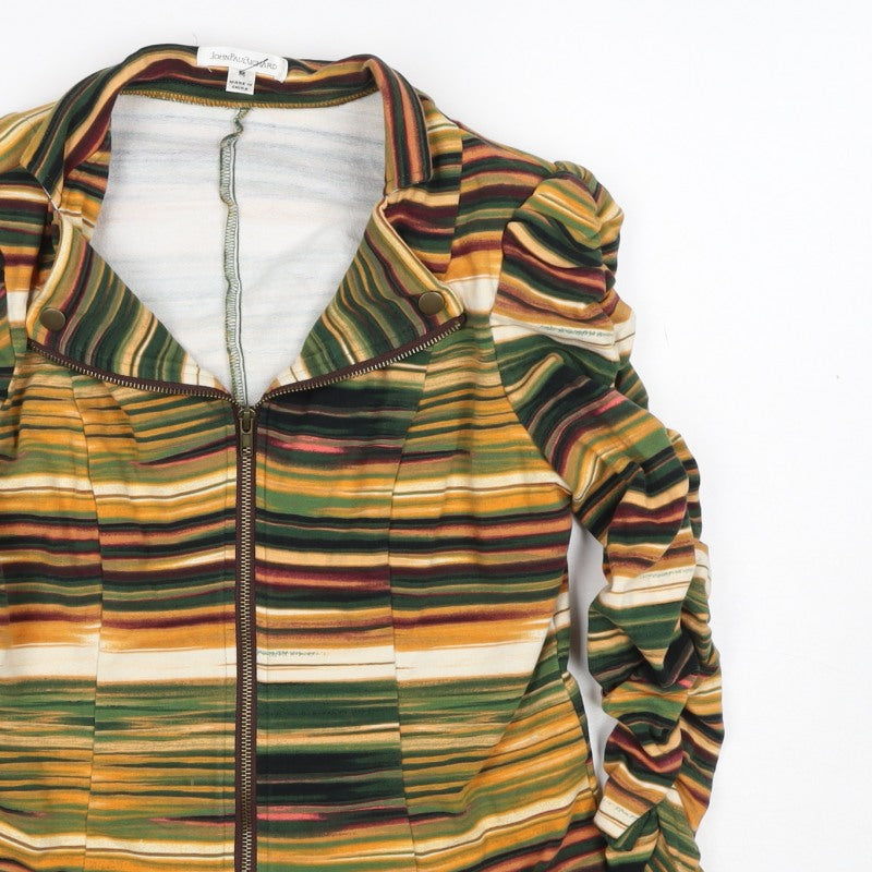 John Paul Richard Women’s Multicoloured M Striped Full Zip Sweatshirt