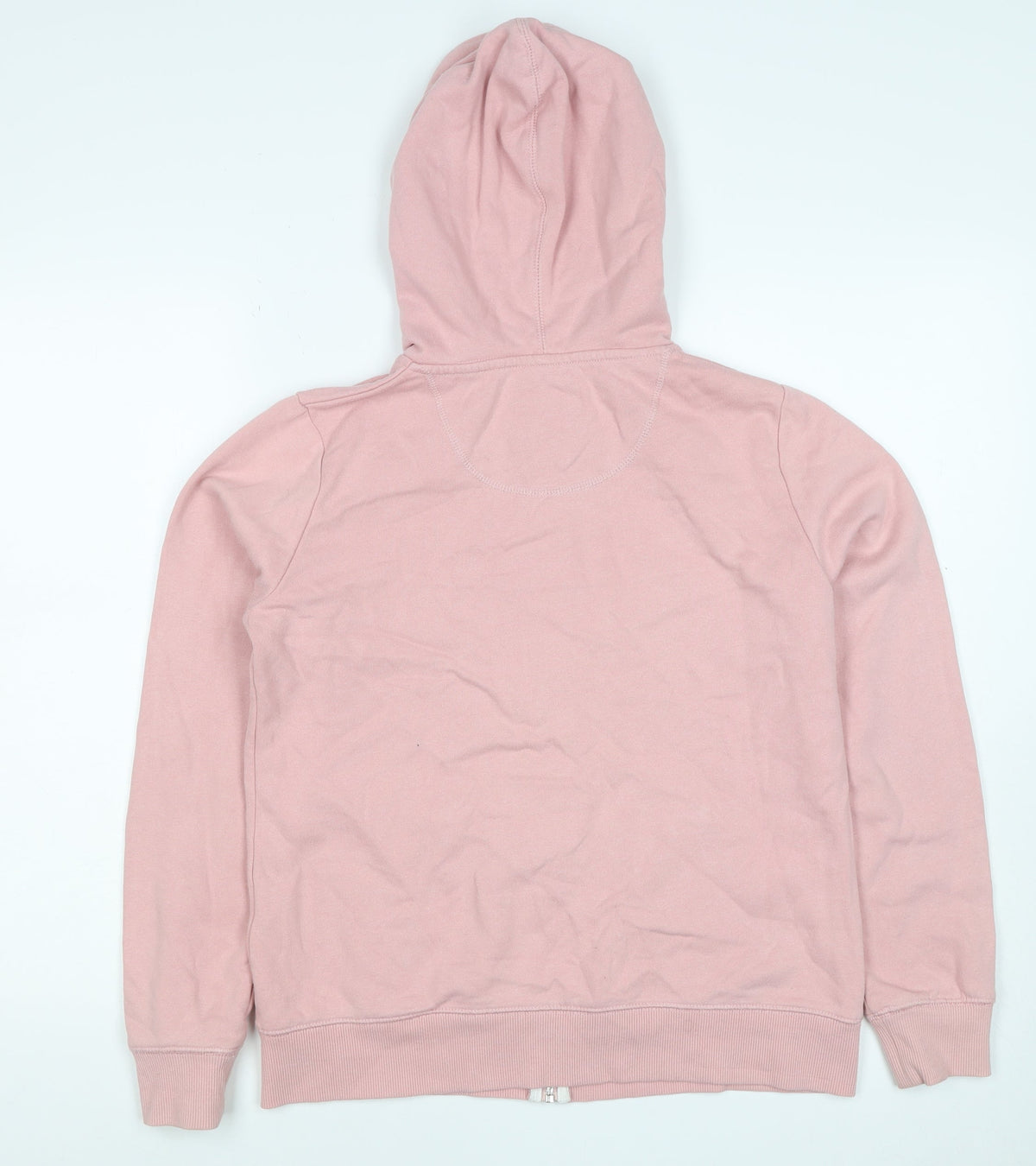 Crew Clothing Company Women's Pink UK 10 Full Zip Hooded Hoodie