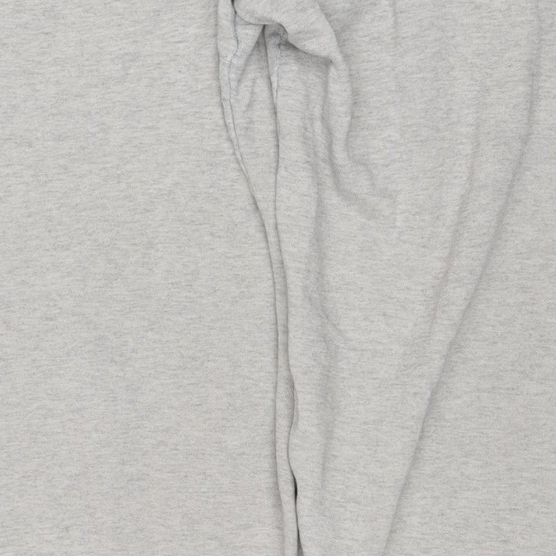 Let's Frams... Women Grey M Jogger Sweatpants Drawstring